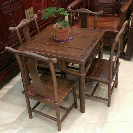 RF0909 鸡翅木小方桌2600 附4件鸡翅木小靠背椅 桌面6868 椅面3232 座高28总高67 _副本.jpg