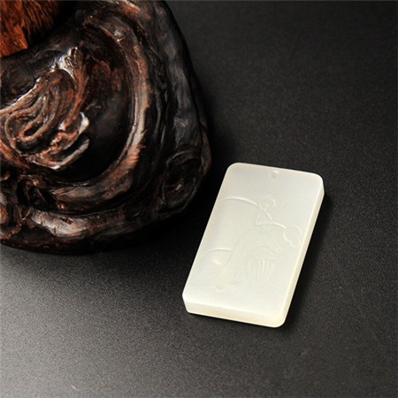 YQ1499-YW_a和田白玉浮雕“荷花”方牌 4600.jpg