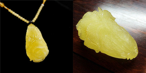 拼图 HP1329_1 天然蜜蜡精雕“发财菜”挂件11200 附证_副本.jpg