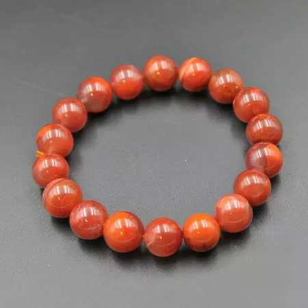 SJ1846 火焰红南红玛瑙圆珠手串 1000.JPG